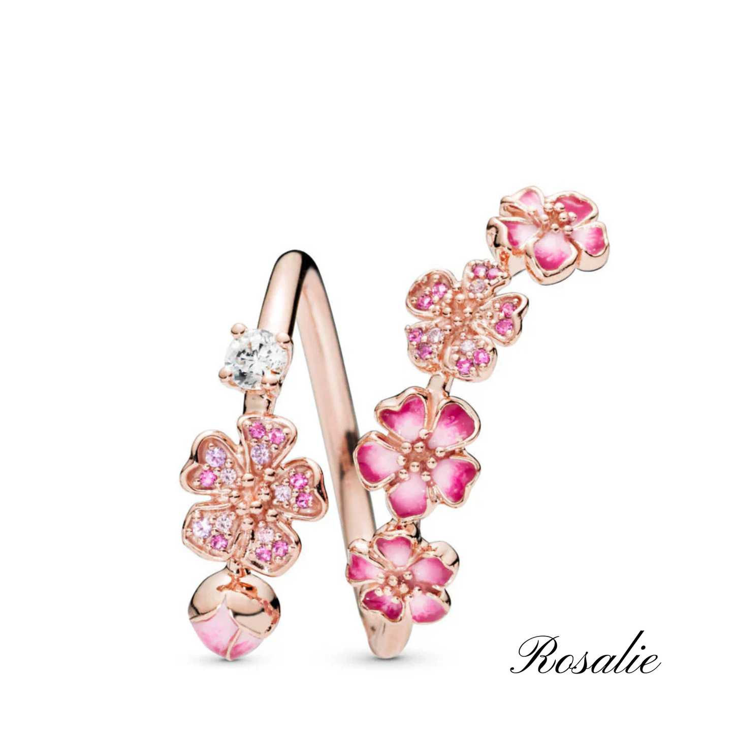 🔥ADJUSTABLE PEACH BLOSSOM RING With Gift Box
