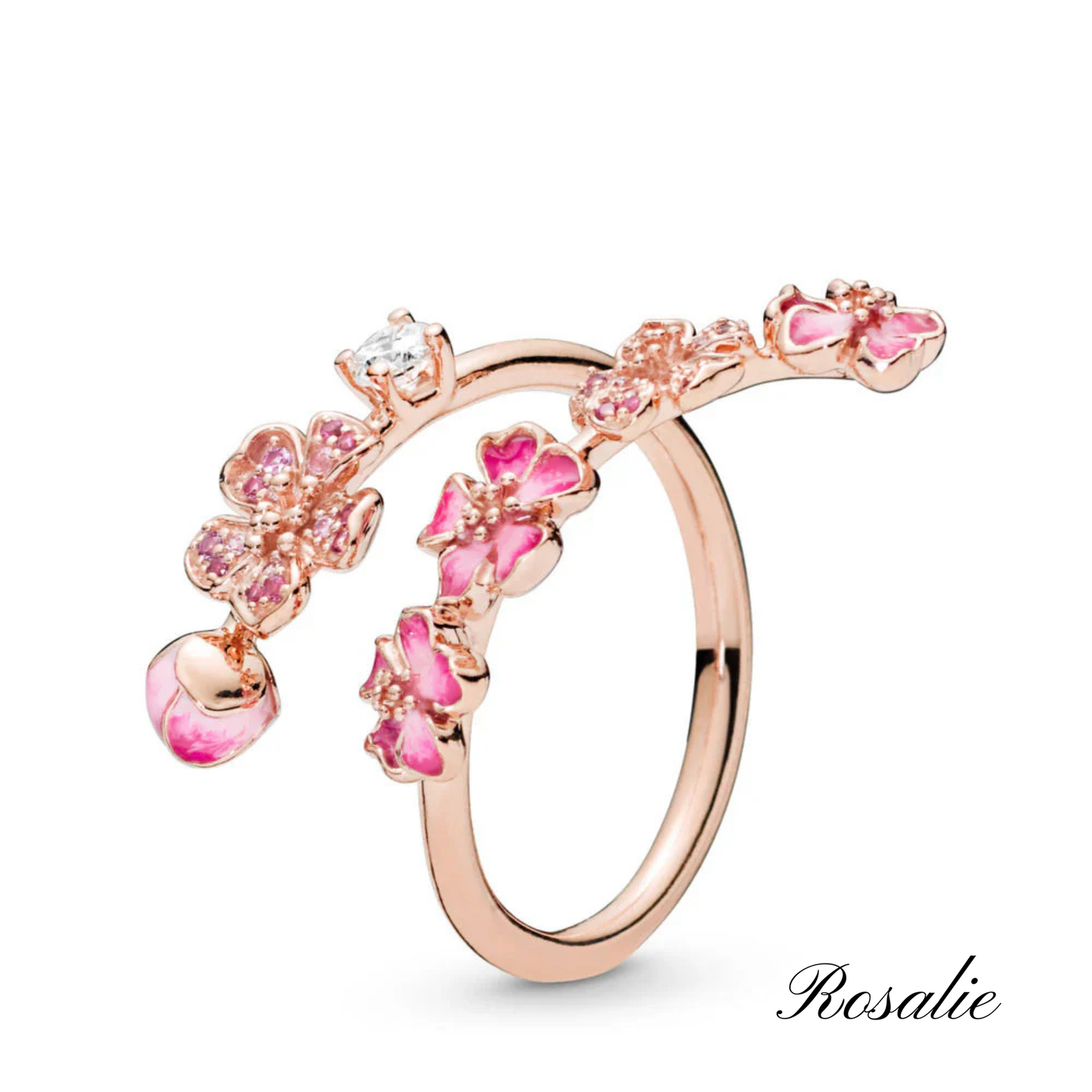 🔥ADJUSTABLE PEACH BLOSSOM RING With Gift Box