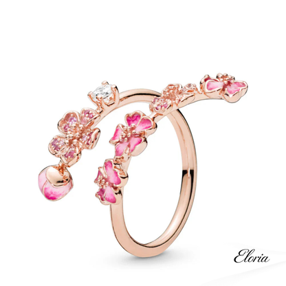 🔥ADJUSTABLE PEACH BLOSSOM RING With Gift Box